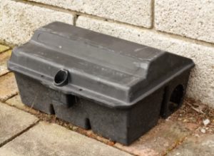 Rat bait station